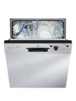 Indesit Indesit Dpg15B1Nx Full-Size Integrated Dishwasher - Dishwasher With Installation